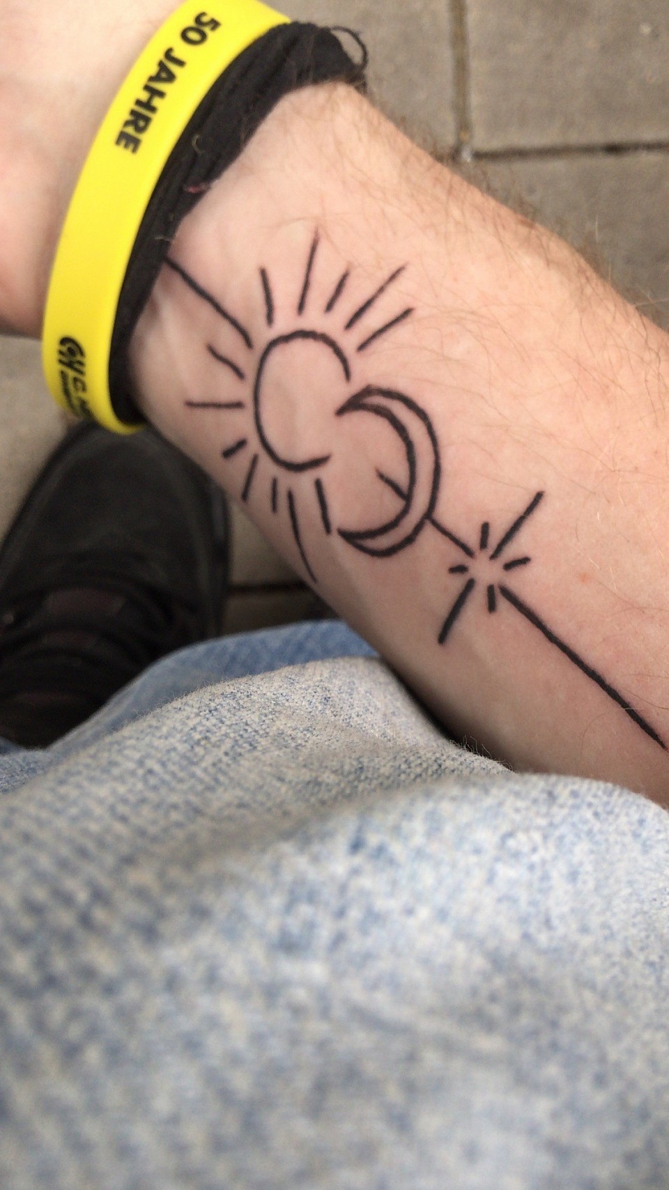 Sonne Mond und sterne
